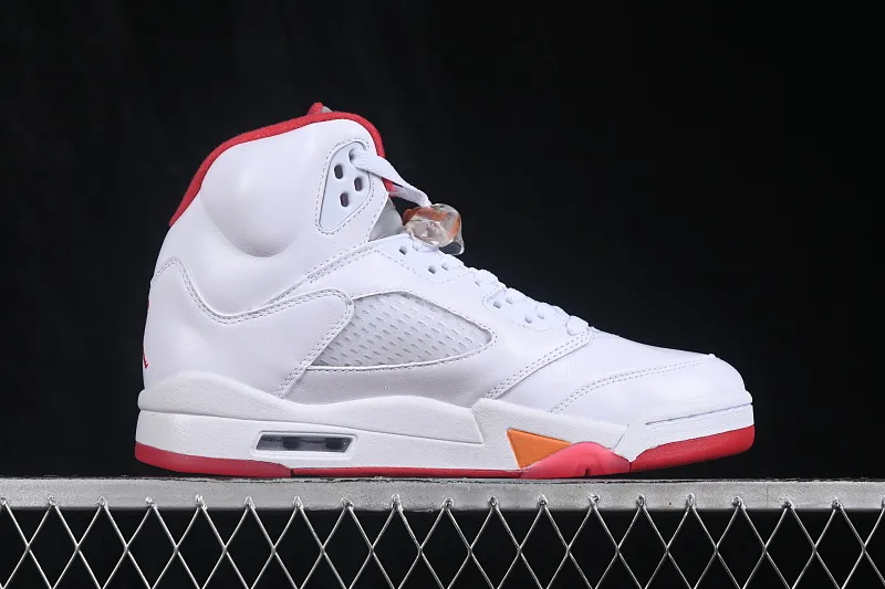 All categories Air Jordan Jordan series basketball shoes Air Jordan 5 Air Jordan 5 Retro "Sunset" AJ5 Joe 5 white orange red IV5678-102